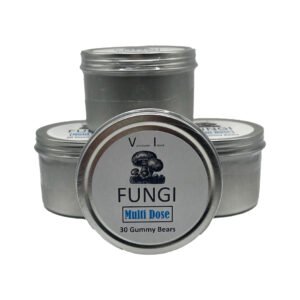 Gomitas de hongos orgánicos multidosis diarias