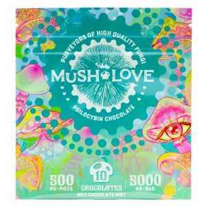 Mush Love – Bombones de champiñones y menta