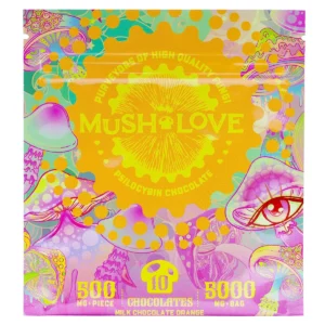 Mush Love – Bombones de champiñones y naranja