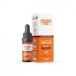 Aceite natural de CBD de espectro completo de 1000 mg (10 ml)