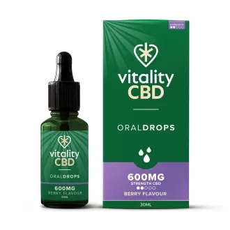 Gotas orales de CBD sabor frutos rojos 30 ml